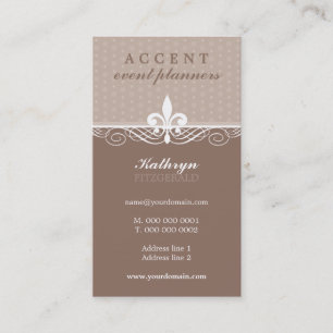 CARTE DE VISITE : : accent 10