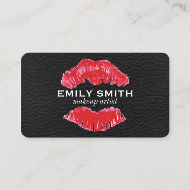 Carte De Visite Accessoires Kiss / Maquillage (Devant)