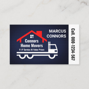 Carte De Visite Accueil Transport En Mouvement Sur Maillage De Fil