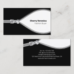 Carte De Visite Acheteur de mode professionnel unique