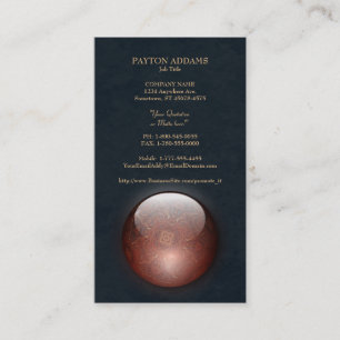 Carte de visite acrylique de verticale de bijou de