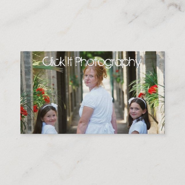 Carte De Visite Affaires (Devant)