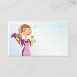 CARTE DE VISITE AFFAIRES DE CLEANING COMPANY
