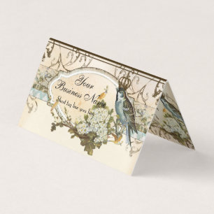 Carte De Visite Affaires de publicité enchantées d'oiseaux de