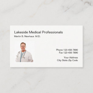 Carte De Visite Affaires Médicales de photo de bureau