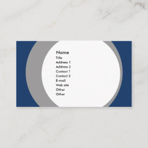 Carte De Visite Affaires modernes/carte sociale de profil de mise