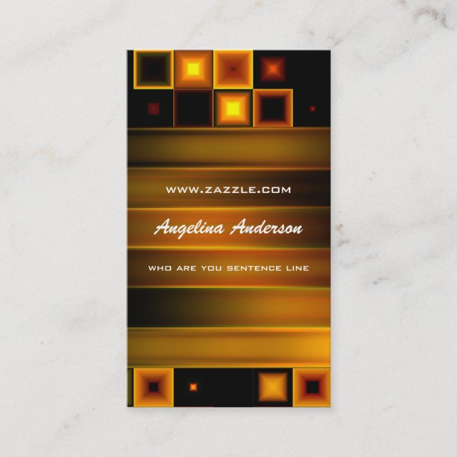 Carte De Visite Affaires modernes élégantes professionnelles (Devant)