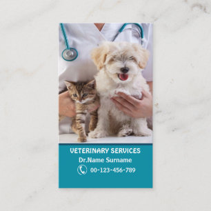 Carte De Visite Affaires pour le docteur ou la clinique