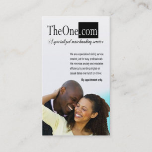 Carte De Visite Afrocentric - le service de datation, arrangement,