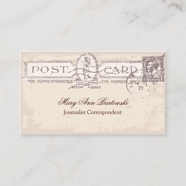 Carte De Visite Agence de voyages  (Devant)