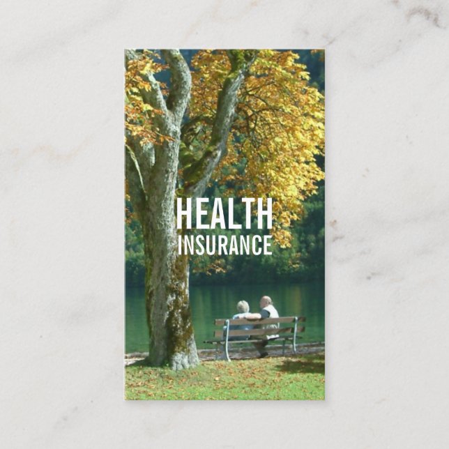 Carte De Visite Agent d'assurance-vie professionnel (Devant)