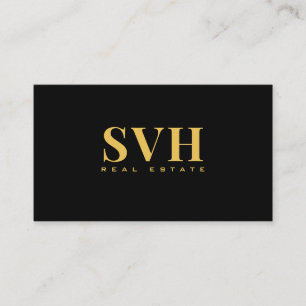 Carte De Visite Agent de courtage immobilier professionnel moderne