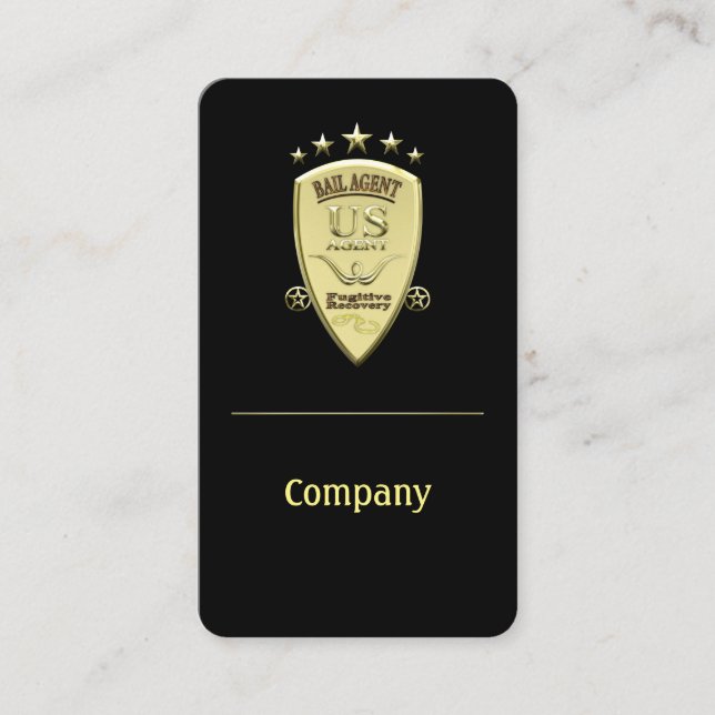 Carte De Visite Agent de remise (Devant)