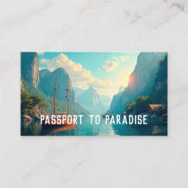 Carte De Visite Agent de voyage