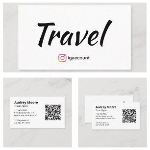 Carte De Visite Agent de voyages