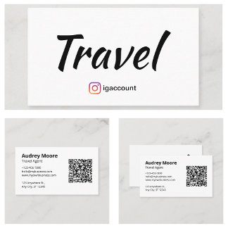 Carte De Visite Agent de voyages