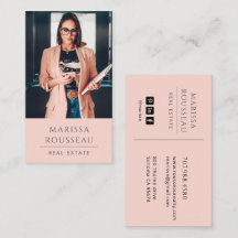 Agent immobilier moderne Blush