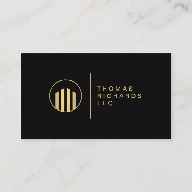 Carte De Visite Agent immobilier professionnel Avocat Entreprise C (Devant)