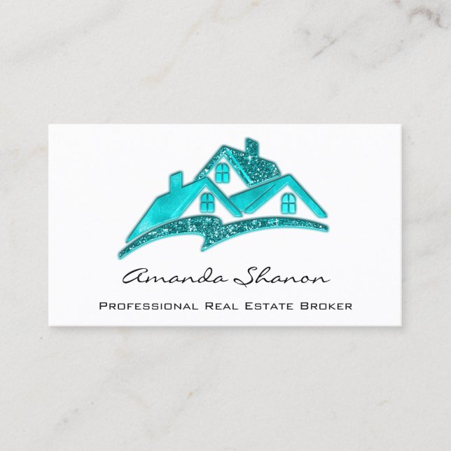 Carte De Visite Agent immobilier professionnel Courtier Home Ocean (Devant)