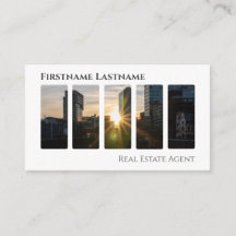 Agent immobilier QR-Code bâtiments de bureau moder