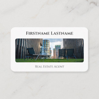 Carte De Visite Agent immobilier QR-Code location d'appartements d