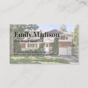 Carte De Visite Agent immobilier / Quartier Accueil