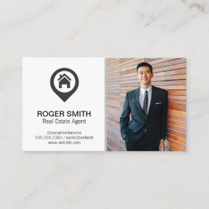 Carte De Visite Agent immobilier   Recherche à domicile