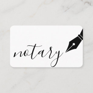 Carte De Visite Agent Notaire Logo Logo Taxe Préparatoire Tenue