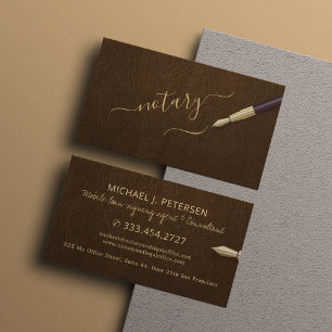 Carte De Visite Agent signataire de prêt notaire mobile notaire pu