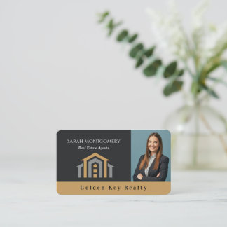 Carte De Visite Agents immobiliers promoteurs modernes
