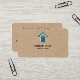 Carte De Visite Agents immobiliers promoteurs modernes
