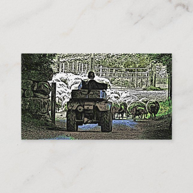 CARTE DE VISITE AGRICULTURE (Devant)