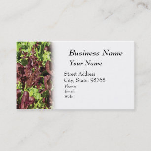 Carte De Visite Agriculture, produit et agriculture