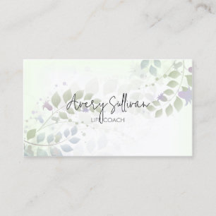 Carte De Visite Aide personnelle de Life Coach