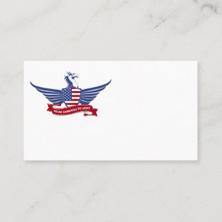 Carte De Visite aigle américain