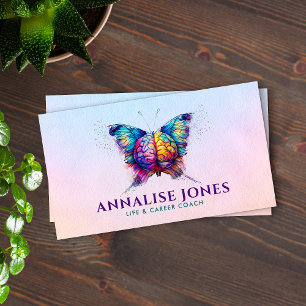 Carte De Visite Ailes attentives - Cerveau de papillon