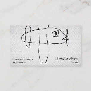 Carte De Visite Airbeep a donné au regard une consistance rugueuse