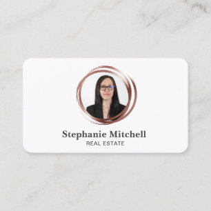 Carte De Visite Ajouter Modèle Photo Insertion Pour Professionnels