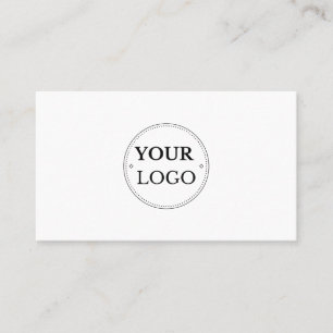 Carte De Visite Ajouter votre logo personnalisé professionnel