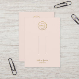 Carte De Visite Ajoutez Votre Clip Coiffure Barrette Écran Bleu Lo