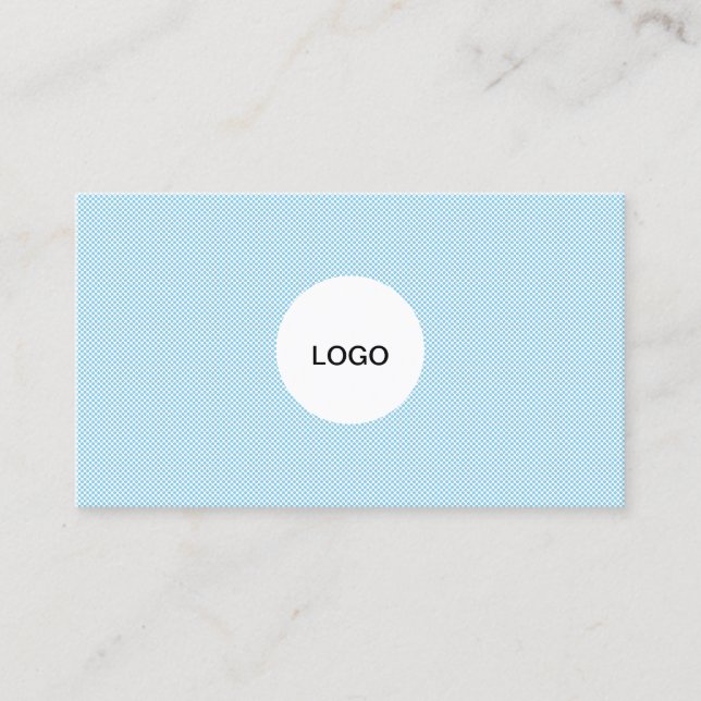 Carte De Visite Ajoutez votre logo personnalisé professionnel (Devant)