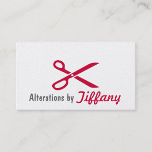 Carte De Visite Ajustements sur mesure Ajustement sur mesure Seams