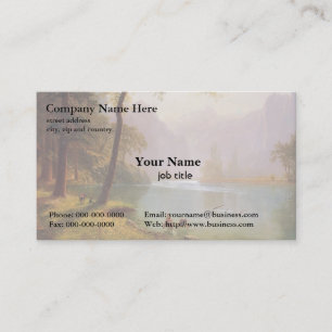 Carte De Visite Albert Bierstadt, Kerns River Valley California