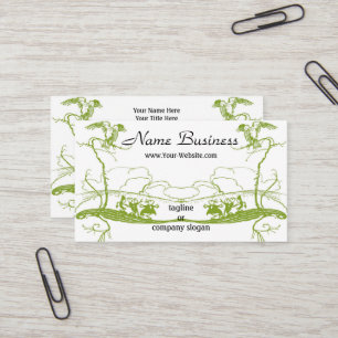 Carte De Visite Alice in Wonderland Bird, Illustrations de lapin