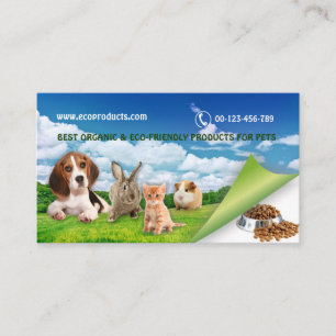 Carte De Visite Aliment pour animaux familiers et