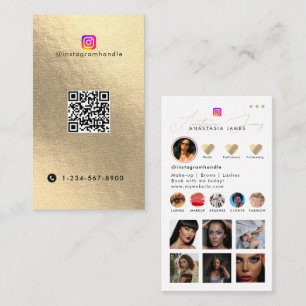 Carte De Visite Alimentation photo de l'influent Médias sociaux Co