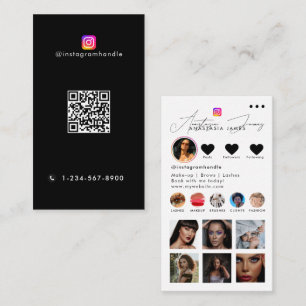 Carte De Visite Alimentation photo de l'influent Médias sociaux Co