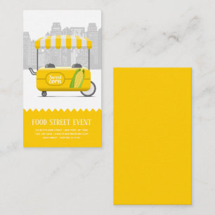 Carte De Visite Alimentation street maïs sucré