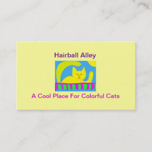 Carte De Visite Allée de Hairball