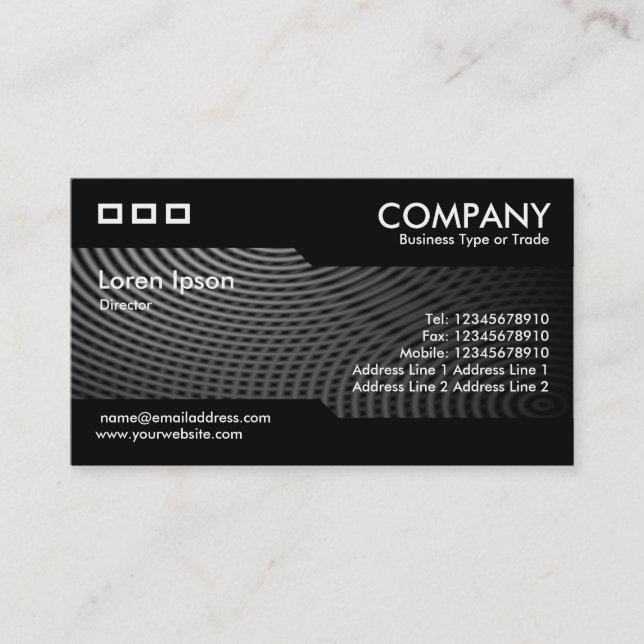 Carte De Visite Alternatif - Pool électrique 01 (Devant)